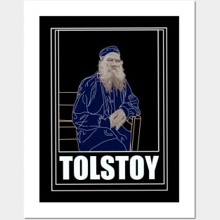 Tolstoy Portrait Posters and Art